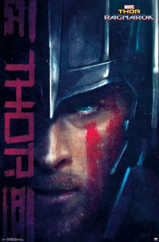 Main image of Thor Ragnarok - Thor Poster Print (22 x 34)