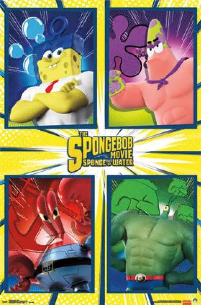 Main image of SpongeBob 2 - Team Poster Print (22 x 34)
