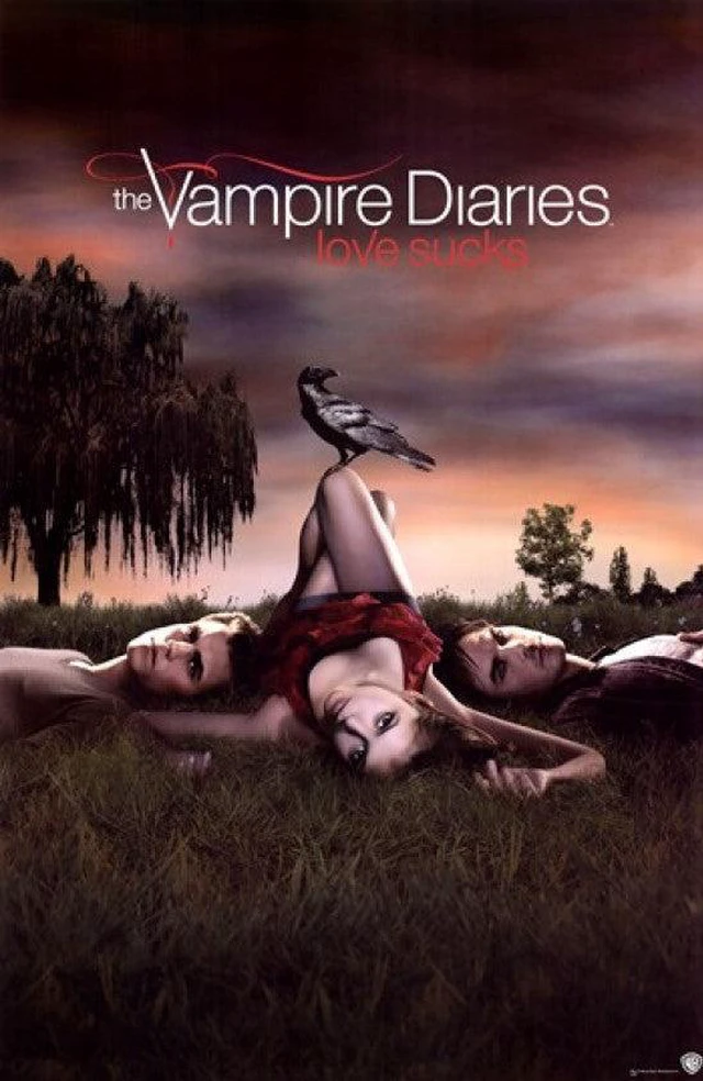 Main image of Vampire Diaries - Love Sucks Poster Print (24 x 36)