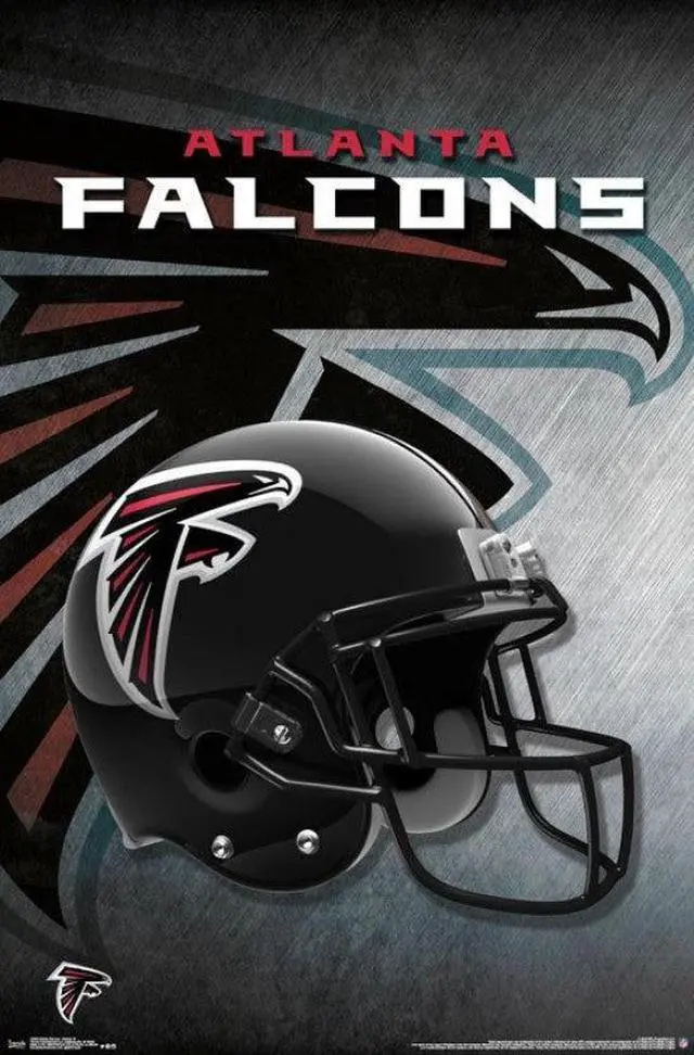 Main image of Atlanta Falcons - Helmet 16 Poster Print (22 x 34)