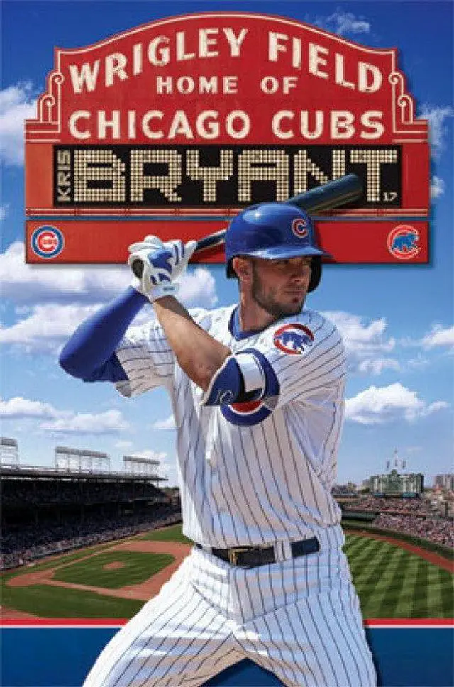 Main image of Chicago Cubs - Kris Bryant 2015 Poster Print (22 x 34)