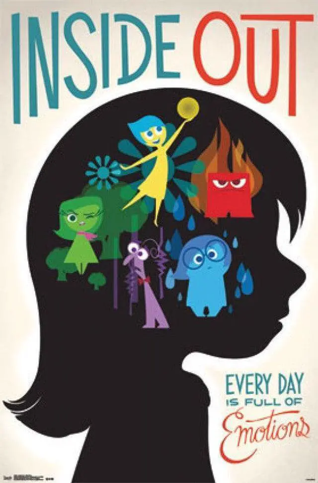 Main image of Disney Inside Out - Emotions Poster Print (22 x 34)