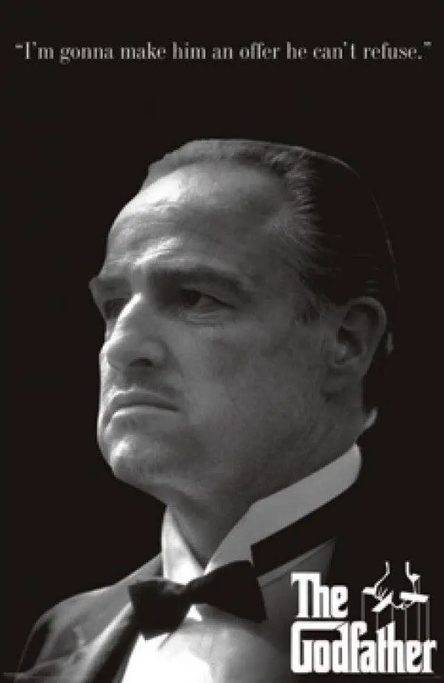 Main image of The Godfather Profile Poster (24 X 36)