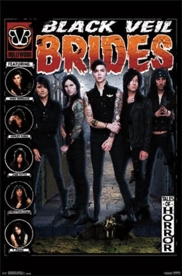 Main image of Black Veil Brides - Tales of Horror Poster Print (22 x 34)