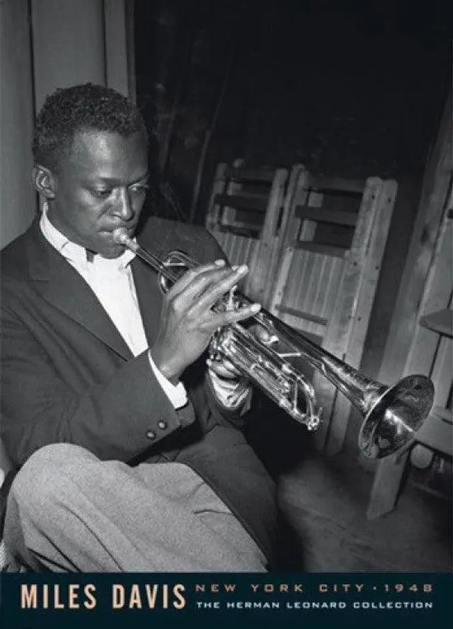 Main image of Miles Davis Poster Print by Herman Leonard (22 x 34) - Item # PYRPR3155