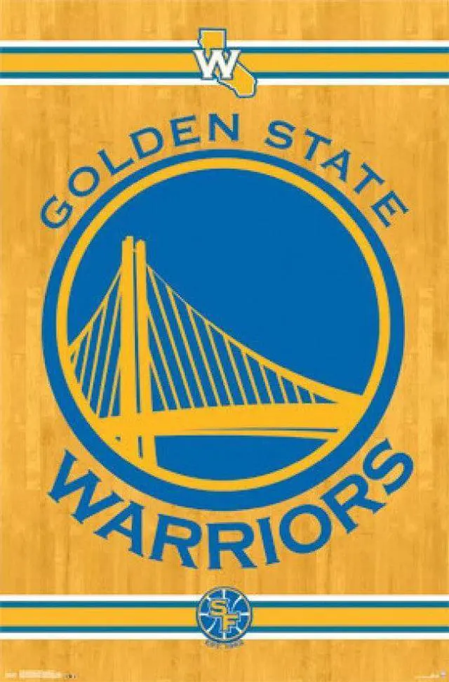 Main image of Golden State Warriors - Logo 2014 Poster Print (22 x 34)