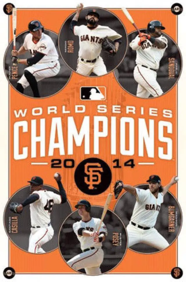 Main image of 2014 San Francisco Giants World Series - Champions Poster Print (22 x 34)