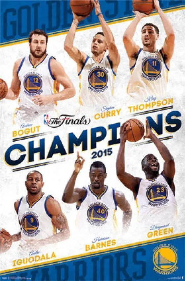 Main image of 2015 Golden State Warriors NBA Finals - Champions Poster Print (22 x 34)