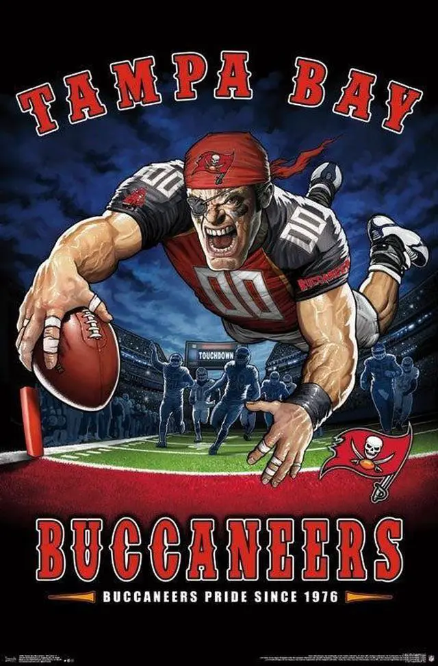 Main image of Tampa Bay Buccaneers - End Zone Poster Print (22 x 34)