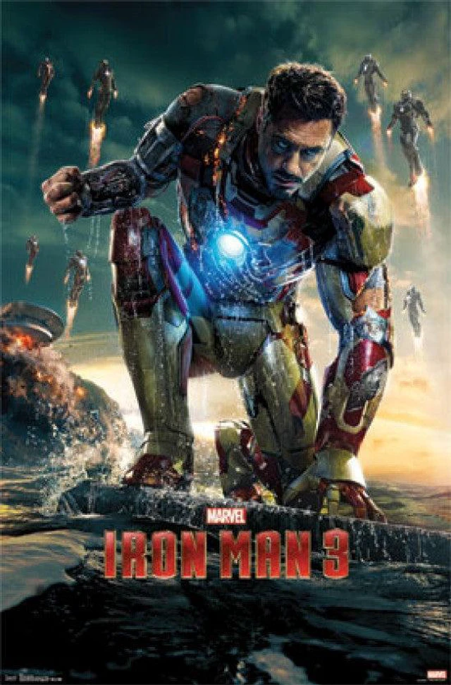 Main image of Iron Man 3 Robert Downey Jr Poster Print (24 X 36)