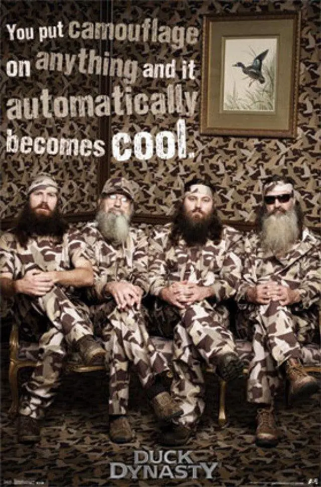 Main image of Duck Dynasty Camouflage Poster (24 x 36)