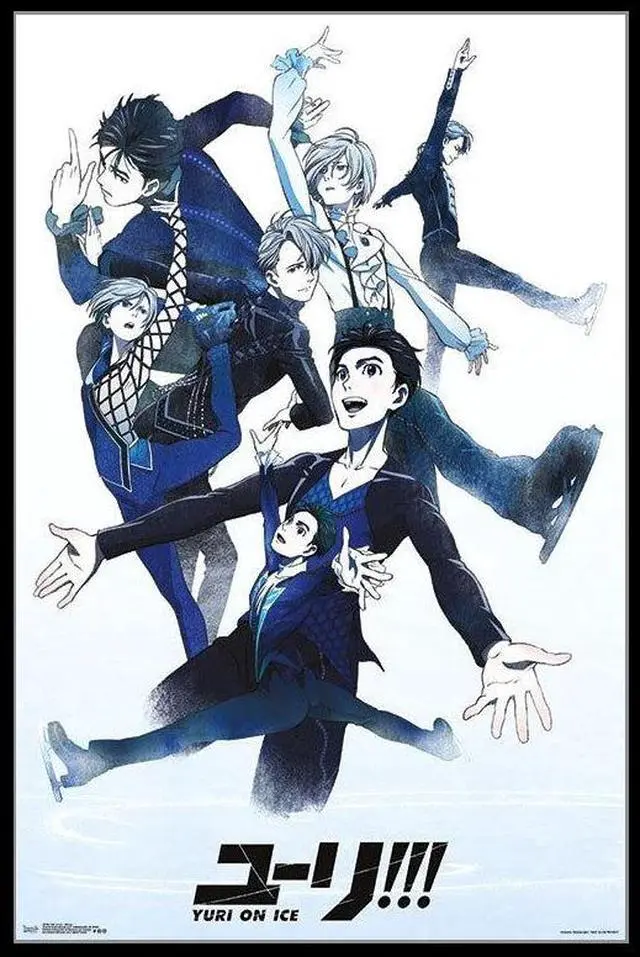 Main image of Yuri On Ice - Group Poster Print (22 x 34)