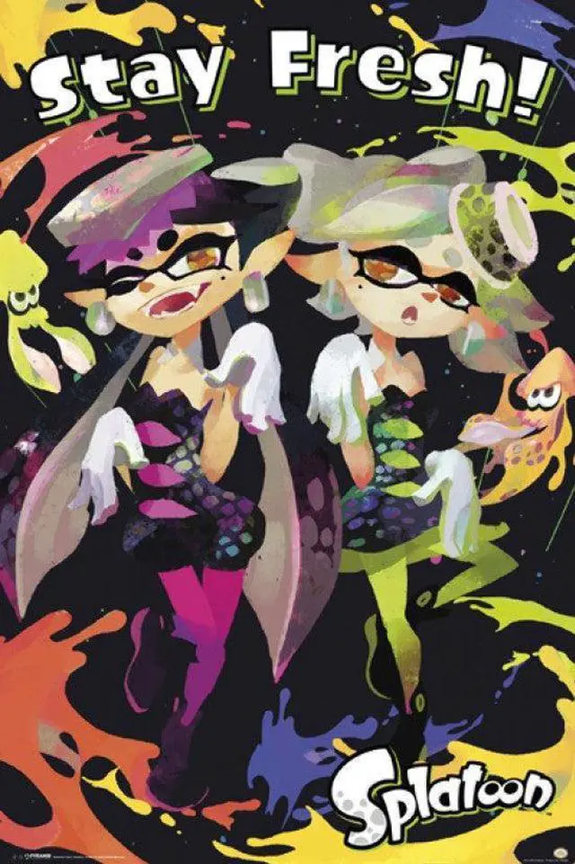 Main image of Splatoon - Stay Fresh Poster Print (24 X 36)