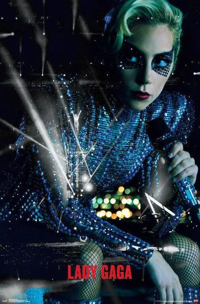 Main image of Lady Gaga - Live Poster Print (22 x 34)