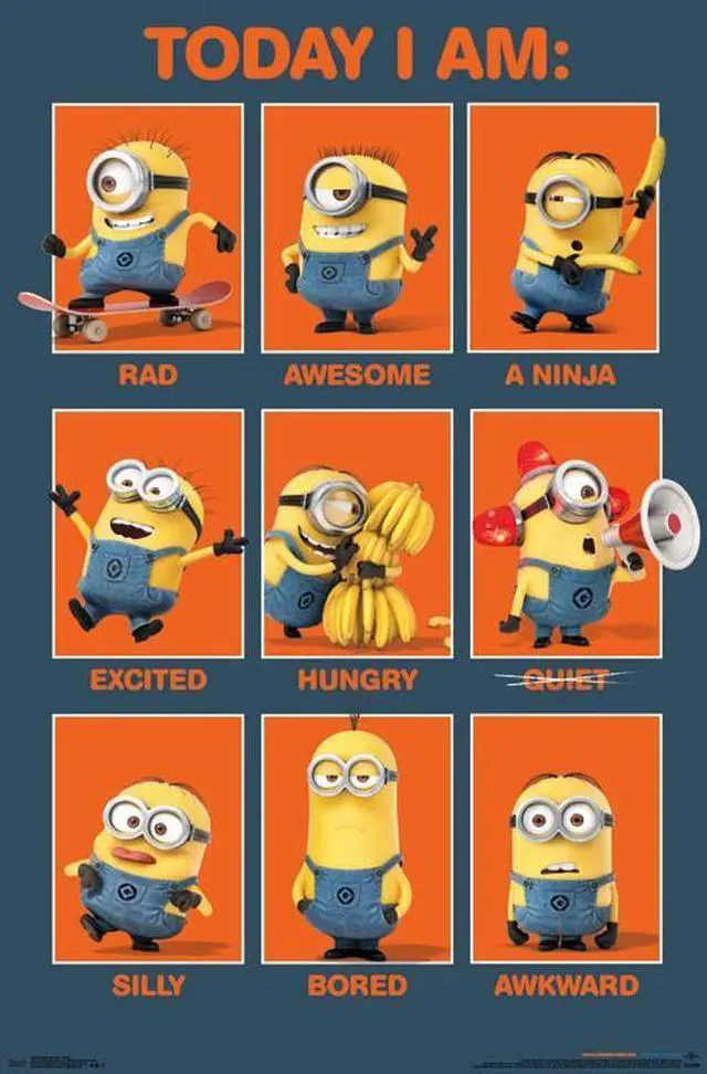 Main image of Despicable Me - Today Poster Print (22 x 34)