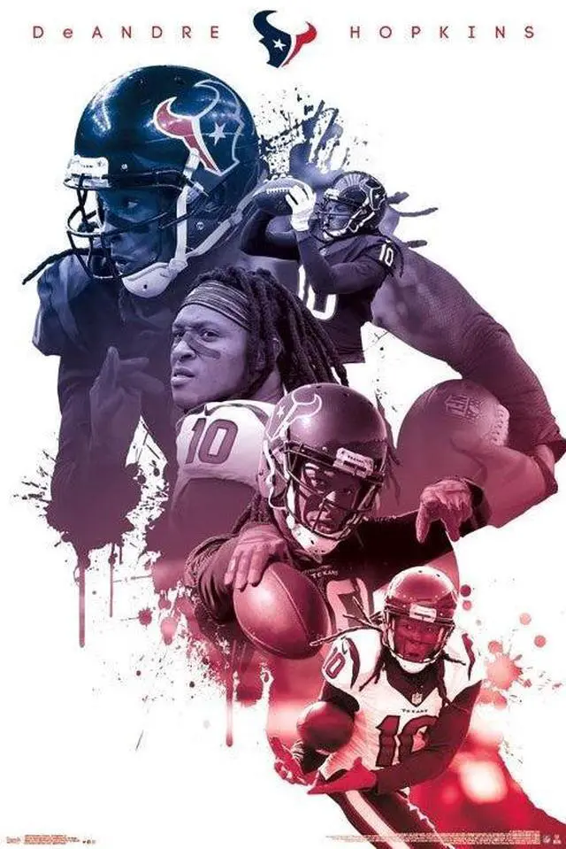 Main image of Houston Texans - Deandre Hopkins Poster Print (22 x 34)