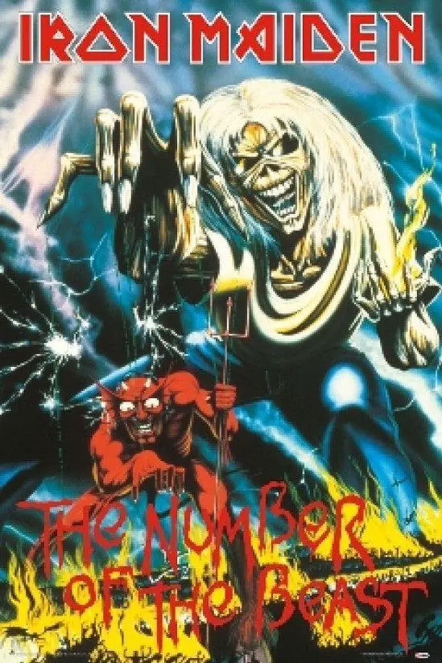 Main image of Iron Maiden Beast Number Of The Beast Poster (24 x 36)