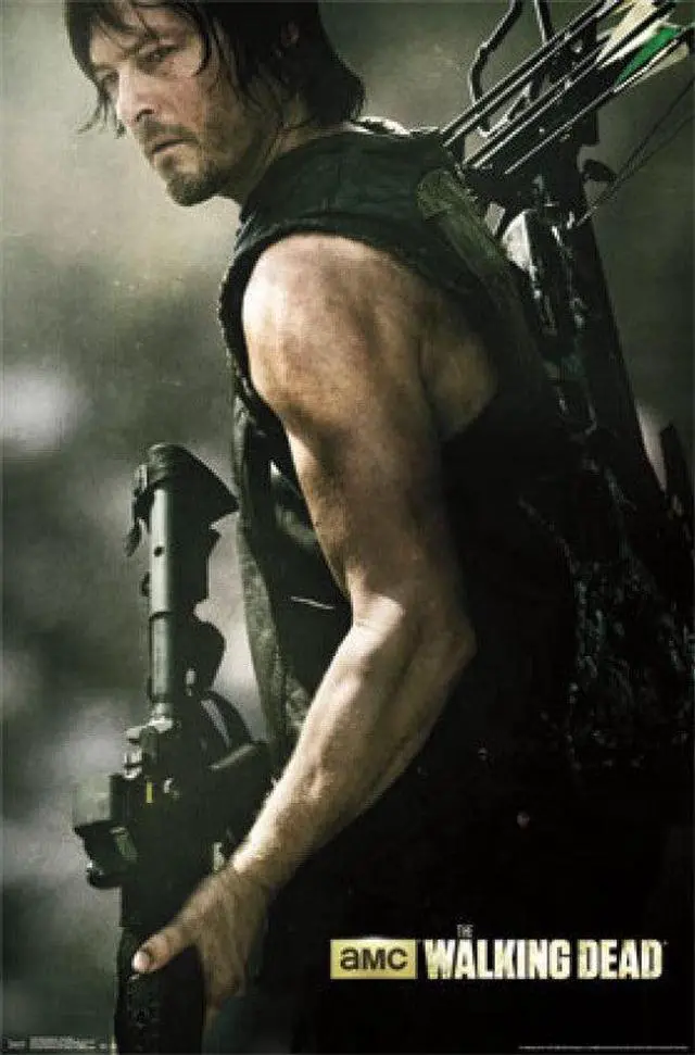 Main image of Walking Dead - Daryl Bow Poster Print (24 x 36)