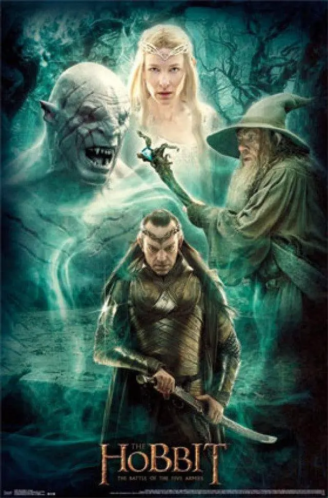 Main image of The Hobbit 3 - Collage Poster Print (24 x 36)