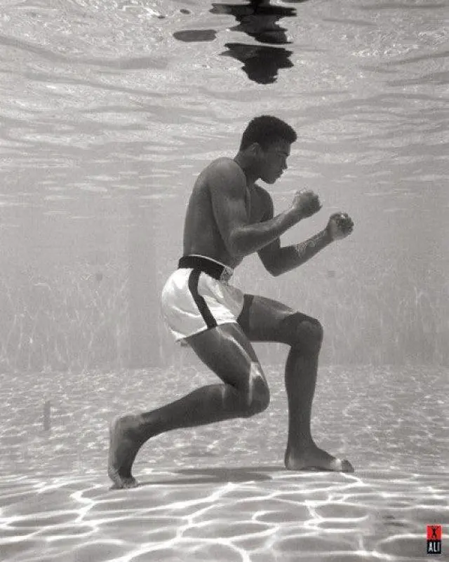 Main image of Muhammad Ali - Underwater Poster Print (16 x 20)