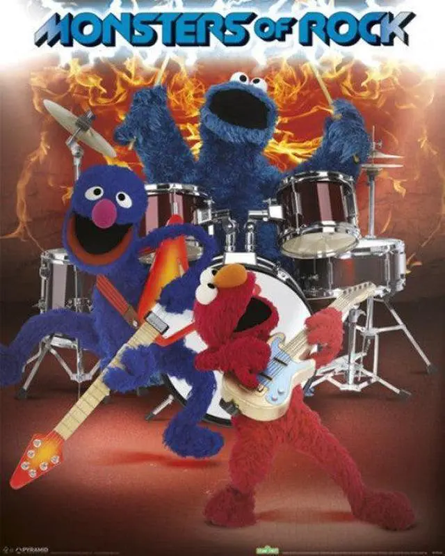 Main image of Sesame Street - Monsters of Ro Poster Poster Print (16 x 20)