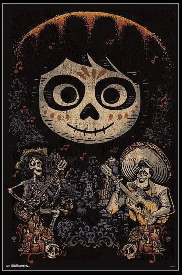 Main image of Coco - Skulls Poster Print (22 x 34)