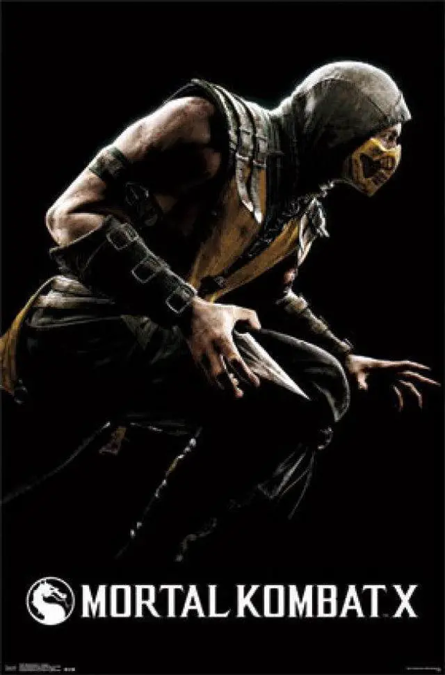 Main image of Mortal Kombat X - Scorpion Poster Print (22 x 34)
