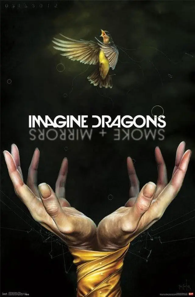 Main image of Imagine Dragons - Smoke Poster Print By (22 x 34)