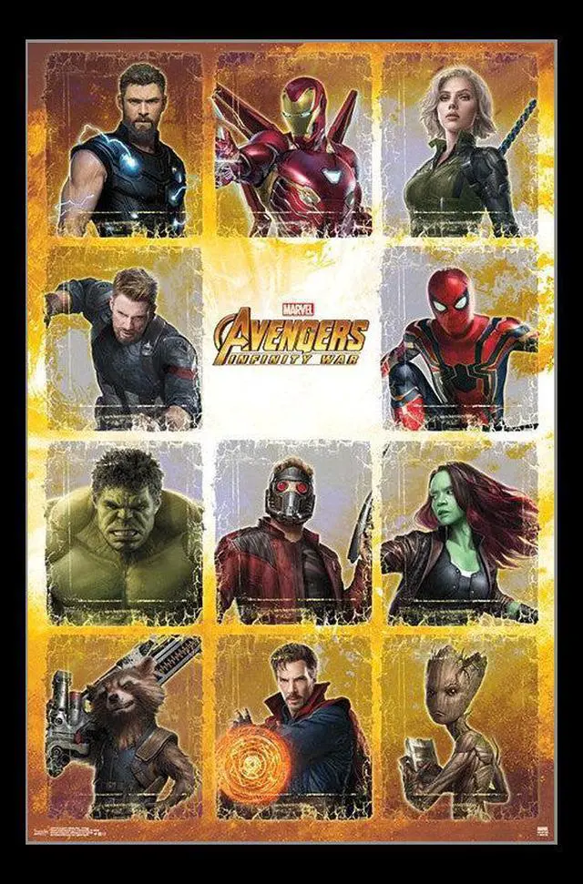 Main image of Avengers Infinity War - Collage Poster Print (22 x 34)