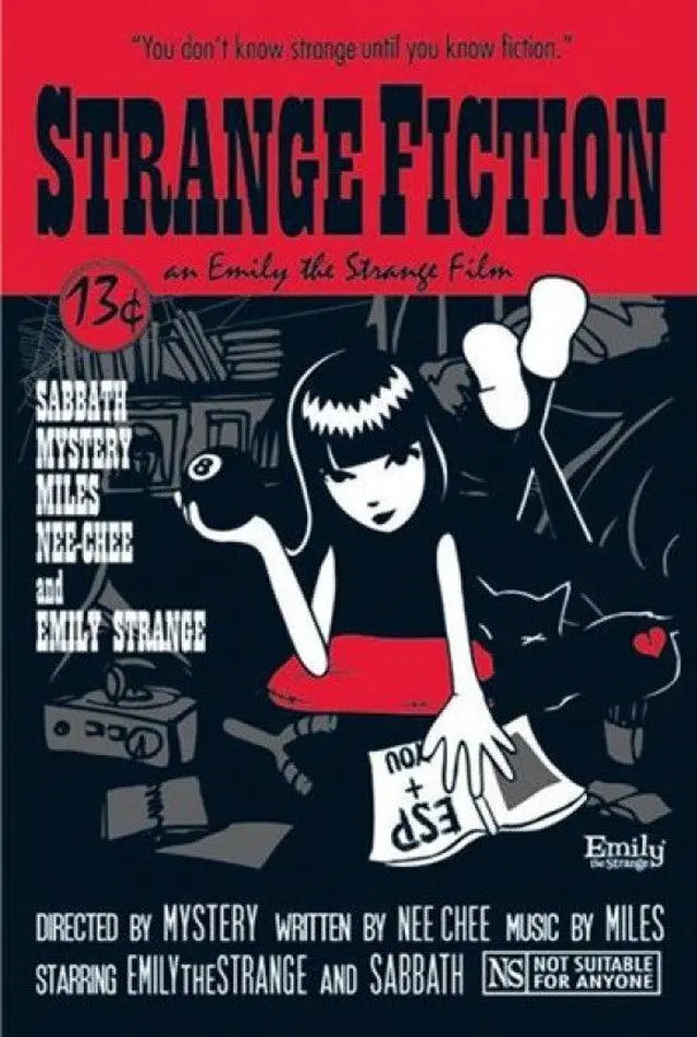 Main image of Emily the Strange - Strange Fiction Poster Print (22 x 34)