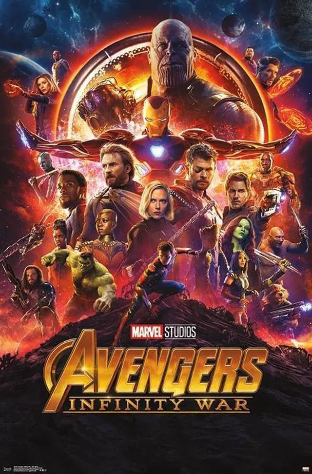 Main image of Avengers Infinity War - One Sheet Poster Print (22 x 34)