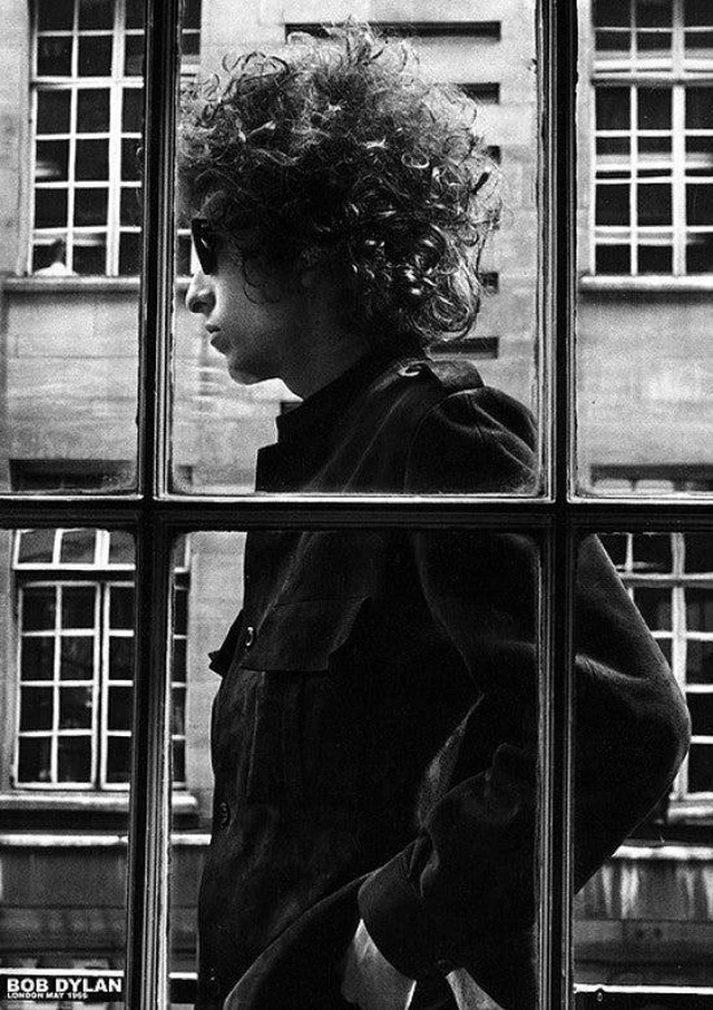 Main image of Bob Dylan Window Poster (24 x 36)
