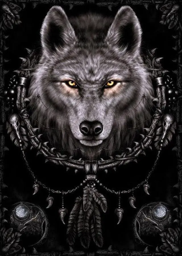 Main image of Spiral - Wolf Dreams Poster Print (24 x 36)