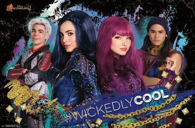 Main image of Descendants 2 - Wickedly Cool Poster Print (34 x 22)