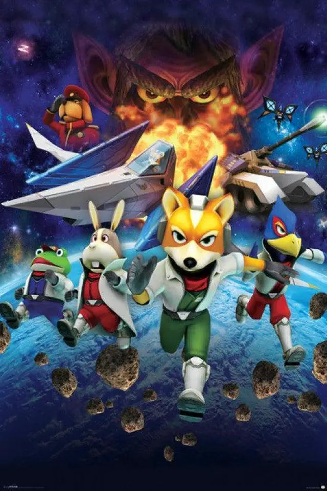 Main image of Star Fox 64 - Characters Poster Print (22 x 34) - Item # PYRPAS0749