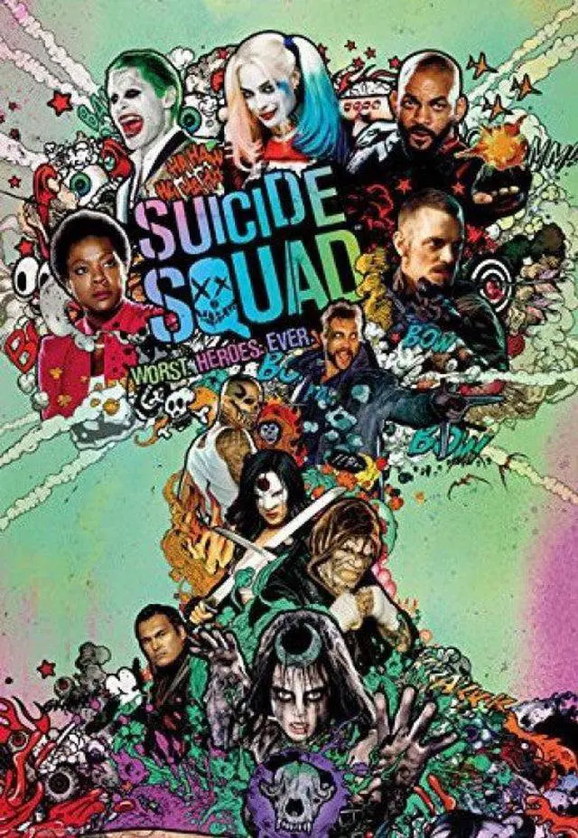 Main image of Suicide Squad - One Sheet Poster Print By (22 x 34)