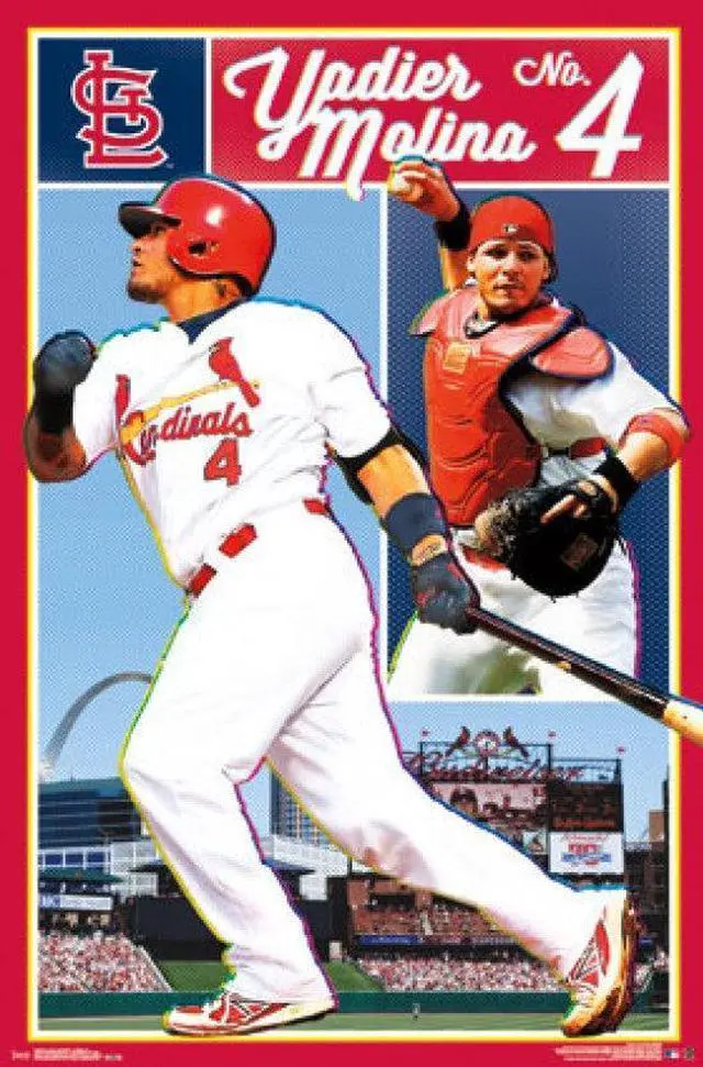 Main image of St. Louis Cardinals - Yadier Molina 16 Poster Print (22 x 34)