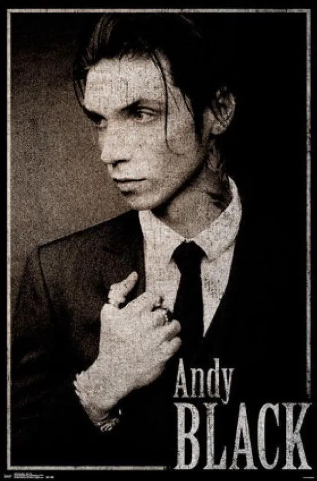 Main image of Andy Black - Black Tie Poster Print (22 x 34)