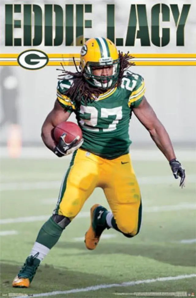 Main image of Green Bay Packers - Eddie Lacy 2014 Poster Print (22 x 34)