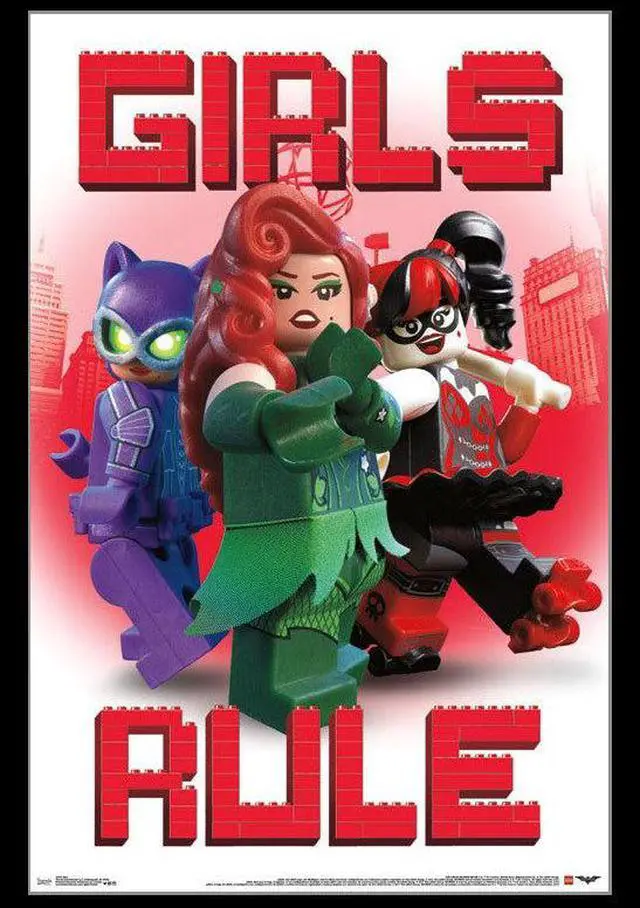 Main image of Lego Batman - Girls Poster Print (22 x 34)