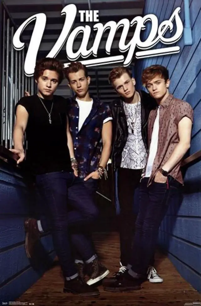 Main image of The Vamps - Standing Poster Print (22 x 34)