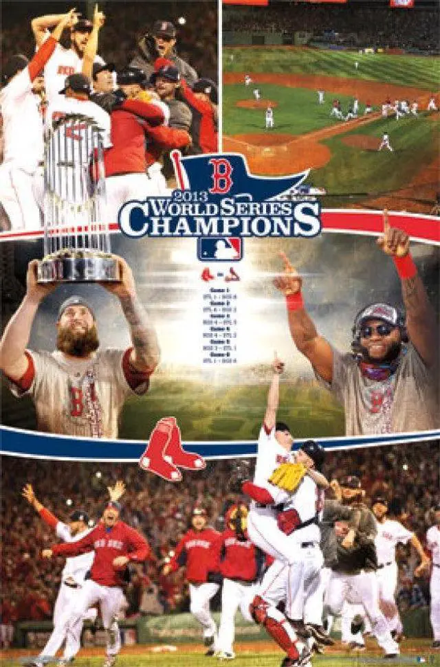 Main image of 2013 Boston Red Sox World Series - Celebration Poster Print (24 x 36)