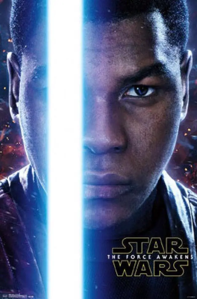 Main image of Star Wars The Force Awakens - Finn Portrait Poster Print (22 x 34)