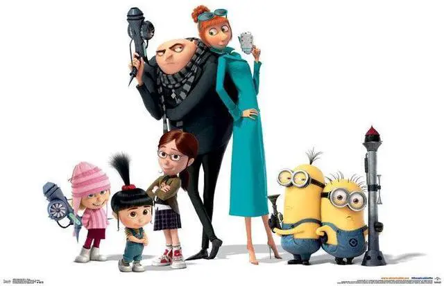 Main image of Despicable Me 3 - Group Poster Print (34 x 22)