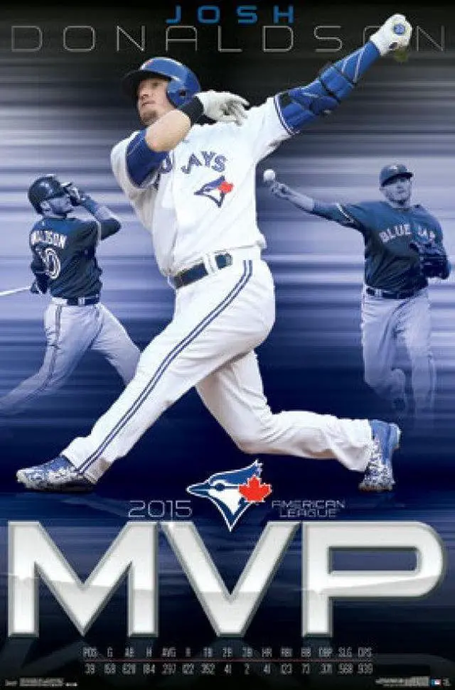 Main image of Toronto Blue Jays - Josh Donaldson Mvp 15 Poster Print (22 x 34)