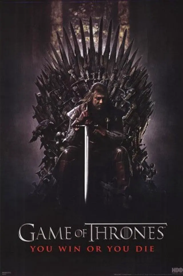 Main image of Game of Thrones - Iron Throne Poster Print (22 x 34)