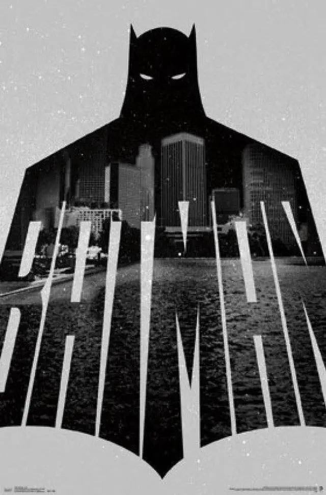 Main image of Batman - Text Poster Print (22 x 34)