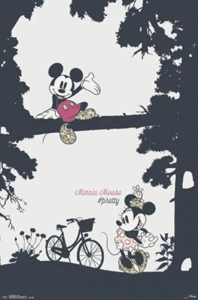 Main image of Minnie Mouse - Pretty Poster Print (22 x 34)