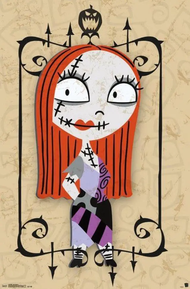 Main image of Nightmare Before Christmas - Sally Madness Poster Print (22 x 34)