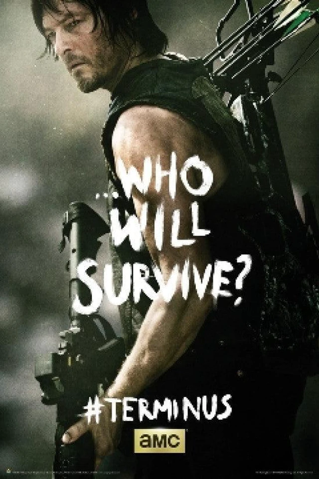 Main image of The Walking Dead Terminus Daryl Poster (24 X 36)